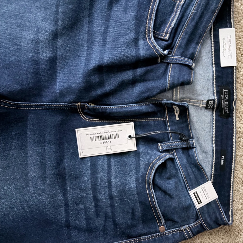 Judy Blue Women's Dark Blue Flare Jeans